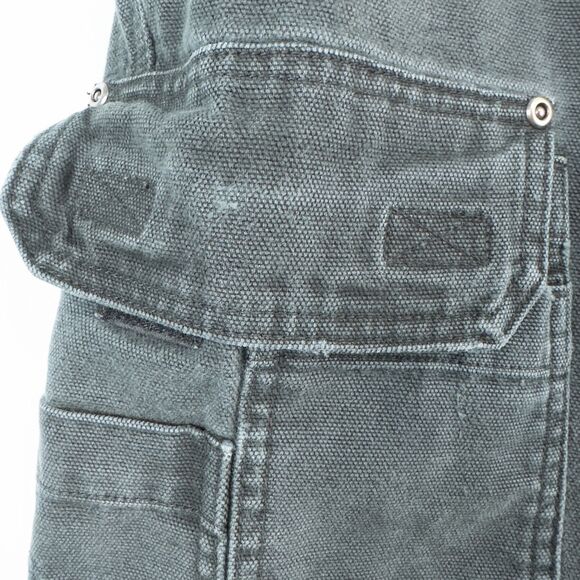 Duluth Trading Co Fire Hose Relaxed Fit Cargo Work Pants Mens 35x32* Black READ - Picture 7 of 16